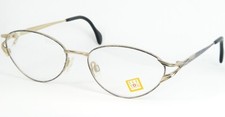 Vintage SEE YOU by METZLER 5461 268 GOLD MULTICOLOR EYEGLASSES FRAME 53-17-135mm