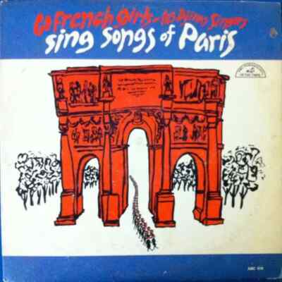 Les Djinns Sing Songs Of Paris MONO ABC Vinyl LP