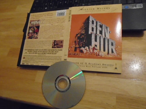 RARE ORIGINAL Ben-Hur DVD 1959 classic Charlton Heston Palestine jesus christ !