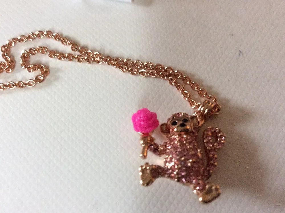 Kate spade on sale monkey necklace