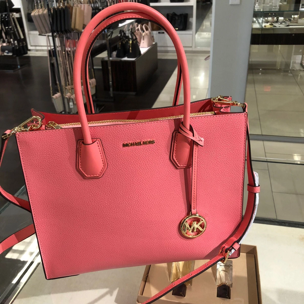 Michael Kors Mercer Large Satchel Unboxing 