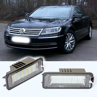 Kennzeichenleuchte VW Phaeton 3D ohne Rückfahrkamera-System Wagenummer