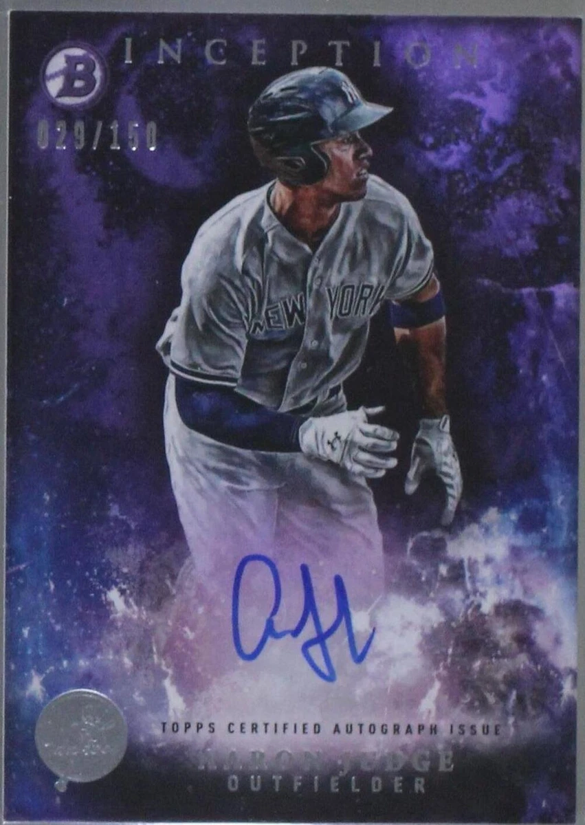 2016 Bowman Inception - Aaron Judge #PA-AJUD for sale | eBay