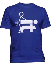 New Men's Clothing Screw It Graphic Tee Funny USA College Humor Adult T-Shirt