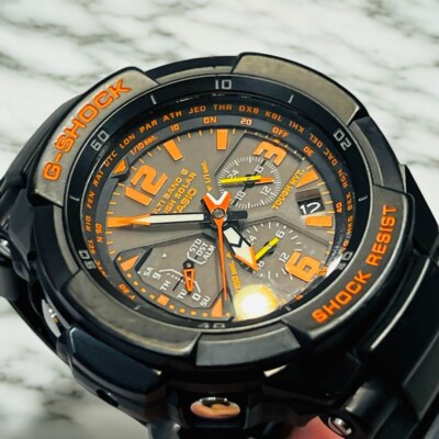 Casio G-SHOCK GW-3000B-1AJF Gravity Master Solar Funkuhr Gebraucht