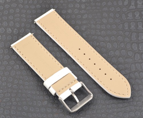 Victorinox Swiss Army 003442.1 White Leather Strap 21mm with Buckle Chrono Lady - Picture 4 of 4