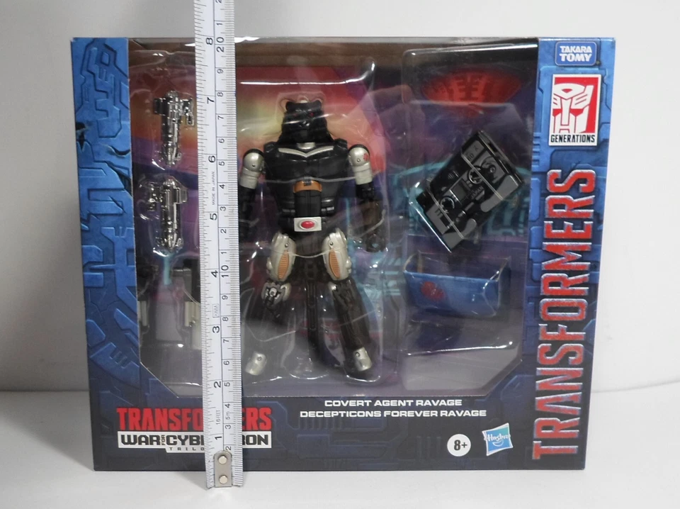 HASBRO 2020 TRANSFORMERS WFC DECEPTICONS FOREVER COVERT AGENT RAVAGE MISB - Image 2 of 4