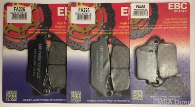 Sintered Rear Brake Pads for Honda CBR600F Abs 2011 2012 2013 2014 2015 2016