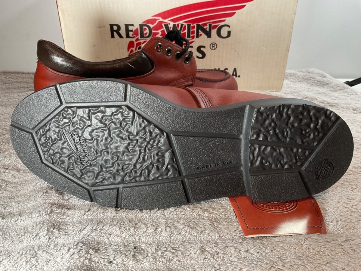 NOS RED WING 105 Moc-Toe Oxford Shoes Super Sole MULTIPLE NOS RED WING 105 Moc-Toe Oxford Shoes Super Sole MULTIPLE