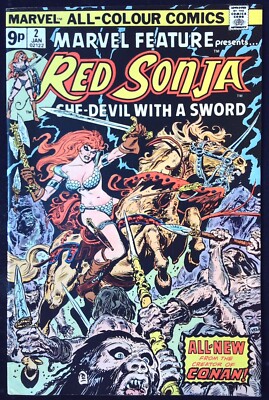 MARVEL FEATURE Presents... RED SONJA (1975) #2 - Back Issue