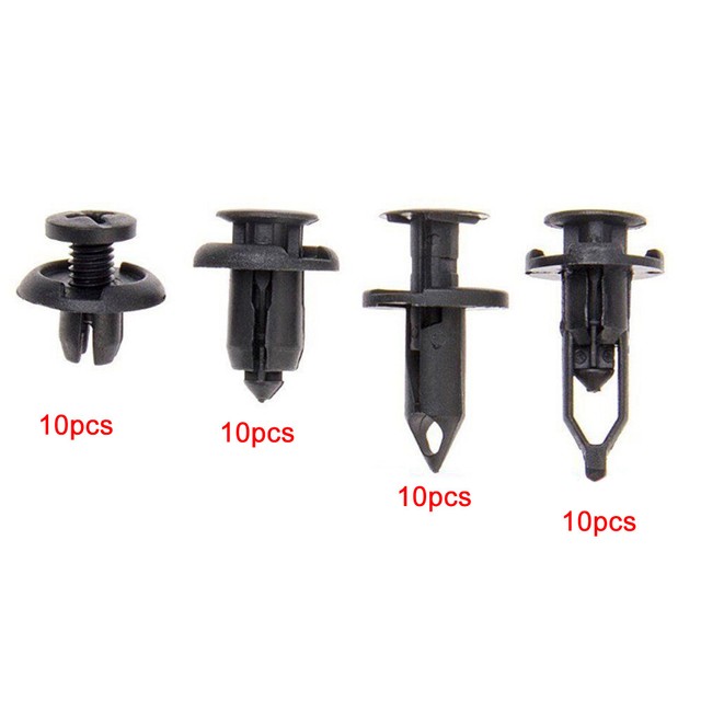 New Car Push Retainer Pins Body Bumper Rivet Trim Moulding Clips