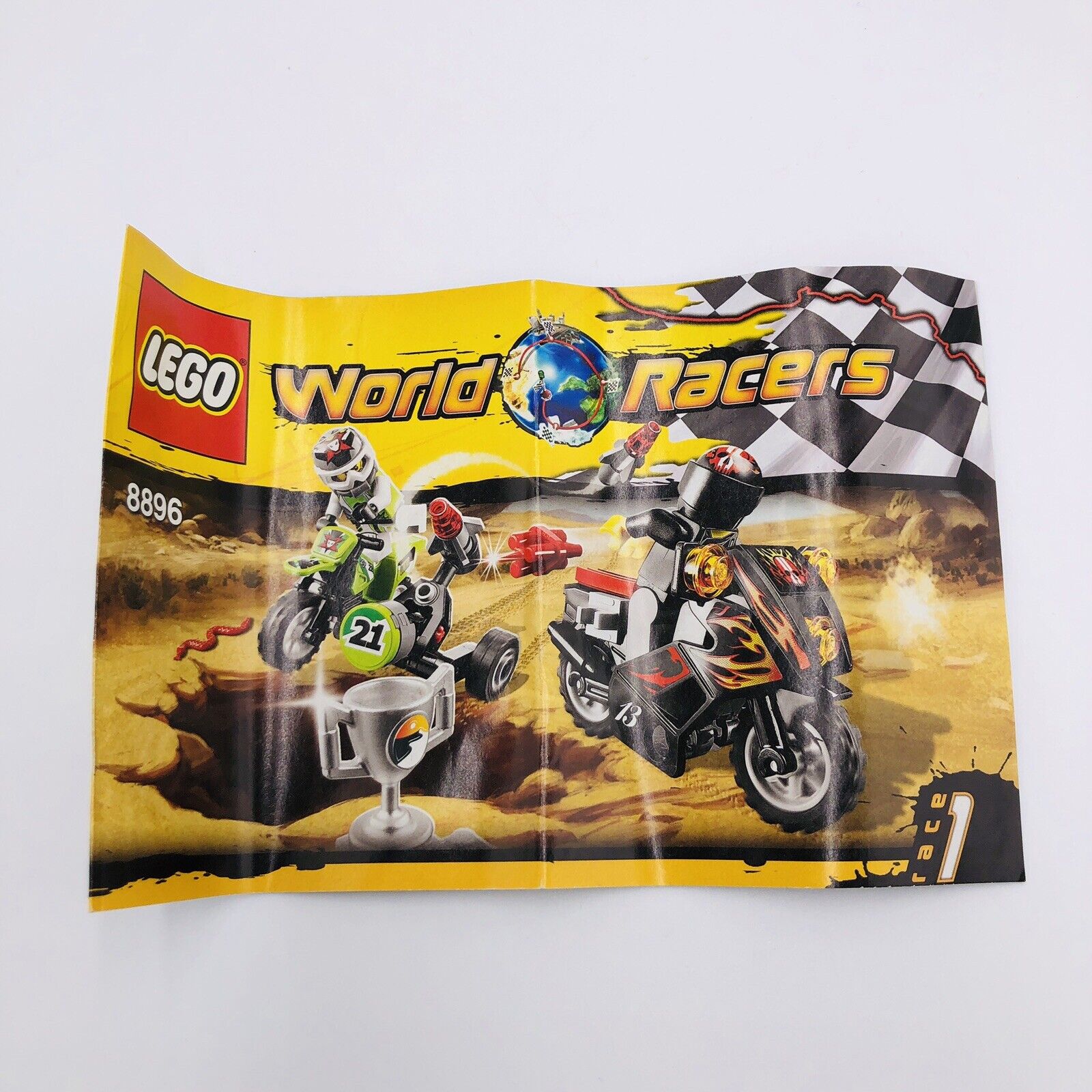 LEGO Set #8896 World Racers  "Snake Canyon"  - Manual ONLY