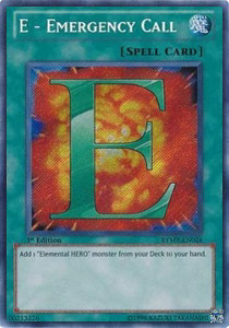 YuGiOh E - Emergency Call RYMP-EN024 Secret Rare Englisch NM unl.