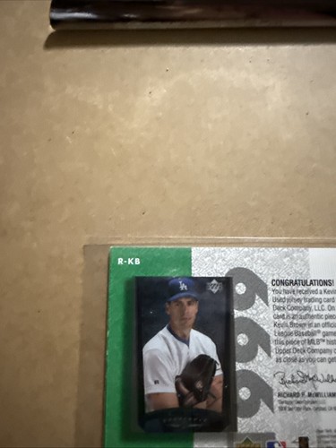 Kevin Brown: 2002 Upper Deck Baseball Card LA Dodgers Game JSY Used Card #R-KB - Picture 12 of 17
