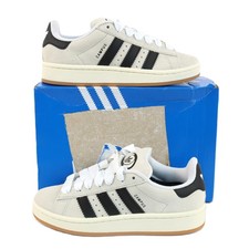 Adidas Campus 00s Casual Sneakers In Crystal White/Black Women's Size 6 GY0042 