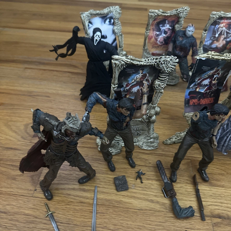 McFarlane Movie Maniacs 1998 ¡Lote de 10! Ash, Krueg, Jas, Psycho, Chuckie y más! Foto 2 de 4