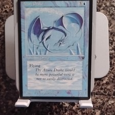 Magic: The Gathering Azure Drake Creature Blue Regular Dan Frazier 1994 2/4