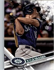 2017 Topps Walmart Holiday Snowflake #HMW187 Kyle Seager - BB