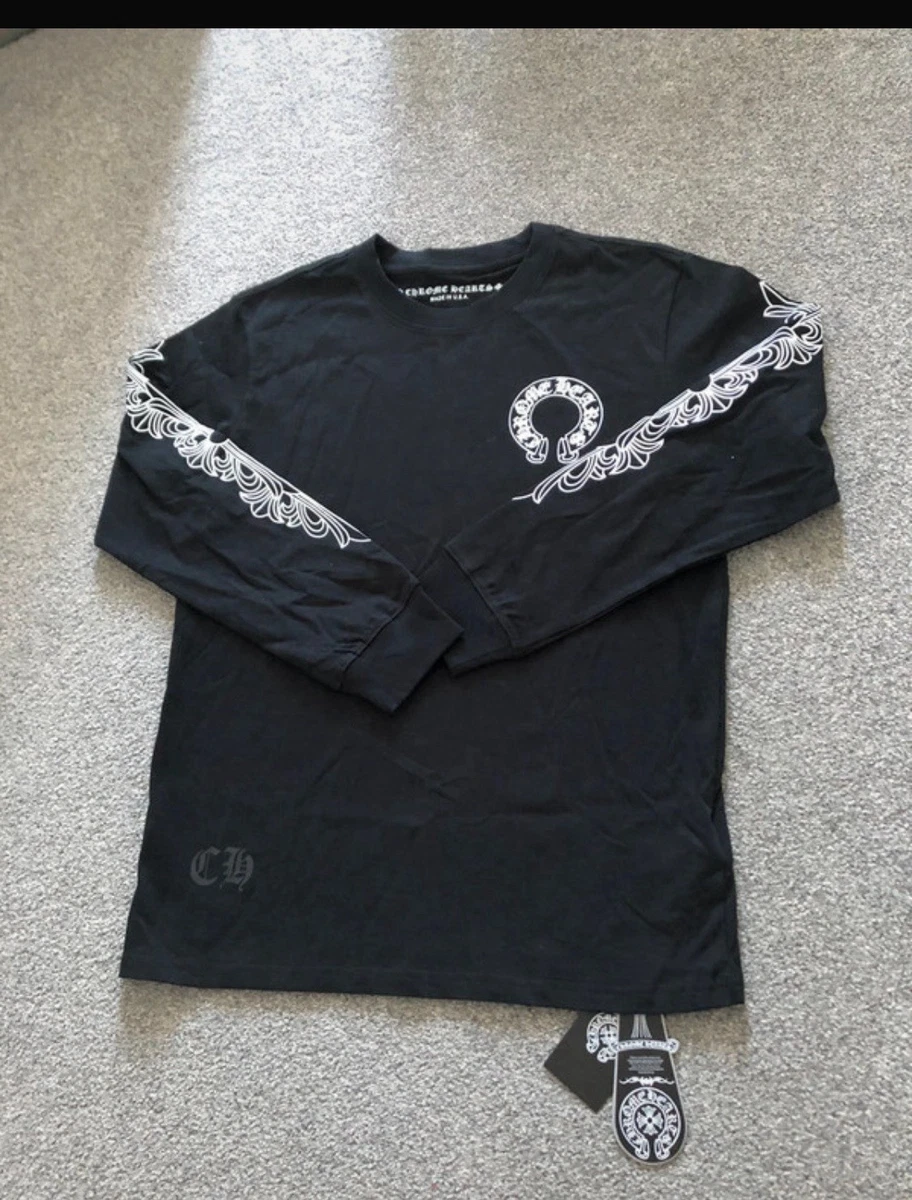 Preços baixos em Chrome Hearts Camisetas manga longa para Homens