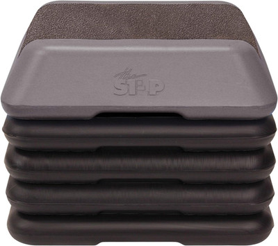 The Step Adjustable High Step Aerobic Platform with 4 Risers, Home Gym Workout E