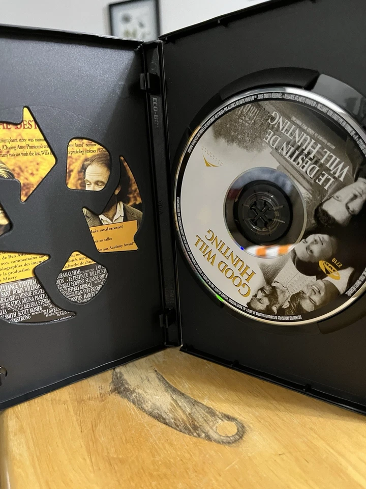 Good Will Hunting DVD EUC One Owner Matt Damon Ben Affleck Dir by Gus Van Sant - Image 3 of 3