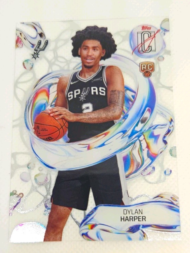 2026 Topps Signature Class Dylan Harper Fluidity Case Hit Rookie RC #FD-19 Spurs
