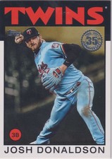 2021 Topps 1986 Topps 35th Anniversary #86B-27 Josh Donaldson Twins