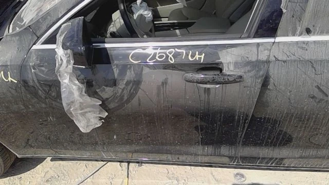 18-23 VOLVO S90 Front Door Left driver black 019 w-out lower moulding - Imagem 4 de 4