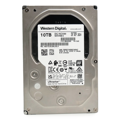 WD Ultrastar DC HC330 10TB 7.2K RPM SATA 6Gb/s 3.5