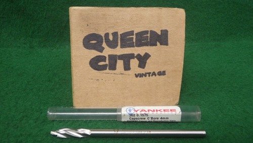 Capscrew Counterbore reamer Yankee 4mm 302 0.1575" Cap Screw