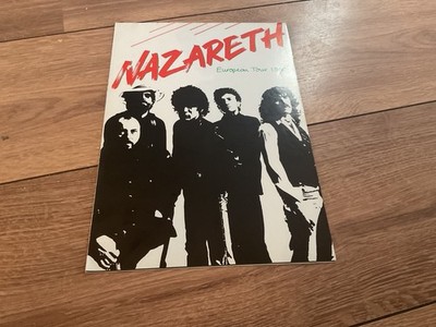 NAZARETH-  EUROPEAN TOUR 1980 - Programme / Poster