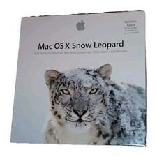 Apple Mac OS X 10.6 Snow Leopard Installa DVD NUOVO & IMBALLO ORIGINALE iMac Mac Pro mini MacBook