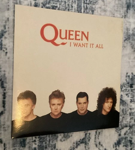 Queen I Want It All Vinyl Record VG+/VG+ QUEEN 10 1989