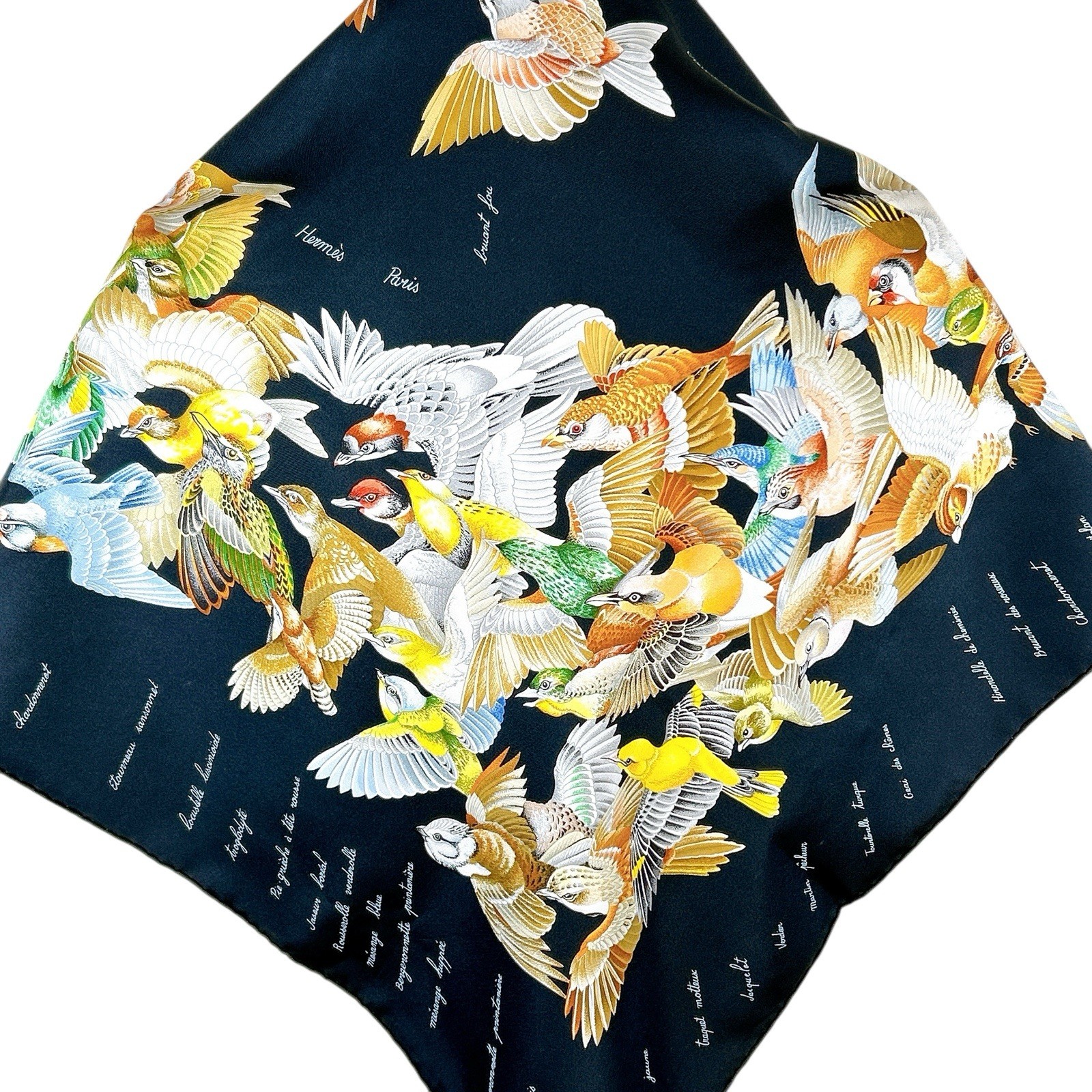 Vtg HERMES Carre 90 Silk Scarf 