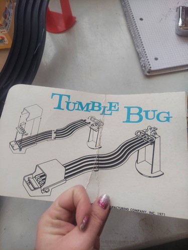 Tumble Bug Game Vintage 1960s Dexter Toy Marble Race Track *see Description* - Picture 4 of 10