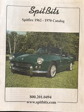 1962-1970 Triumph Spitfire Catalog Spitbits Vintage Partsaccessories