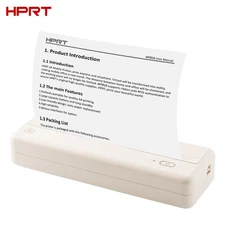HPRT MT810 Portable Printer Wireless Bluetooth A4 Printer with Paper Roll UBIY