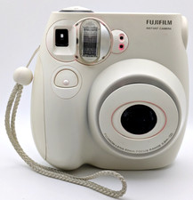 Fujifilm Instax Mini 7S Instant Camera White Used Instant Film Retro PointShoot