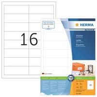 Herma Universal-Etiketten Premium, 97,0 X 33,8 Mm, Weiß 1 Bis 20X Spare Bis 18%