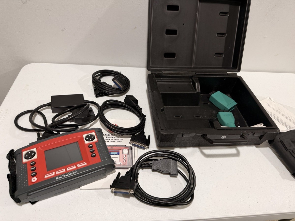 Mac Tools Mac Taskmaster Automotive Scan Tool 1B | eBay
