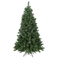 artplants KüNstlicher Kleiner Weihnachtsbaum Madrid, GrüN, 120Cm, Ø 65Cm