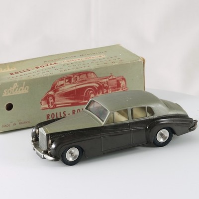 Solido 1/43 Nr. 115 Rolls Royce Silber Cloud IN Schachtel