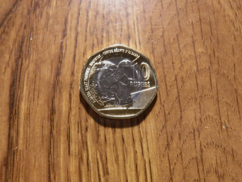 SEYCHELLES 10 RUPEES 2016 ONE UNCIRULATED COIN (T278)