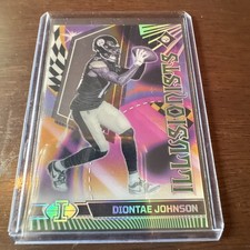2023 Panini Illusions - Illusionists Diontae Johnson #3 Emerald