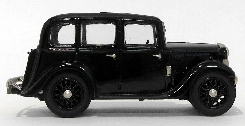 Crossway Models 1/43 Scale CS05 - 1934 Wolseley 9 - Black - Image 2 of 4