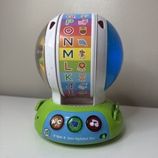 Leapfrog Spin and Sing Alphabet Zoo 6-36 Months Blue Tested Works Great Used