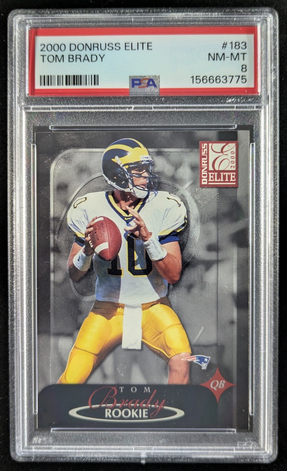 Tom Brady Donruss Elite #183 Base