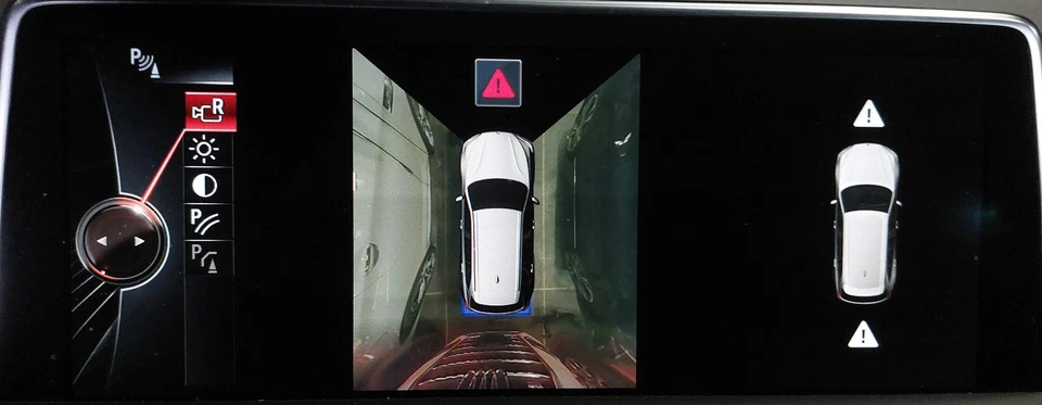 2014-2018 宝马 X5 (F15) 左门镜 P-FOLD 相机加热自动失明(灰色) — 第 3/4 张图片