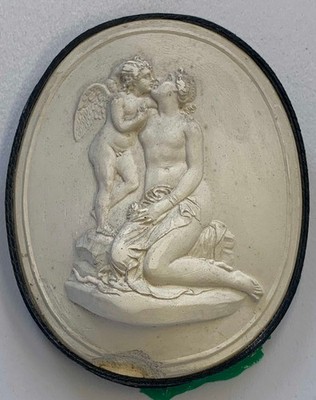 ITALIENISCHER GRAND TOUR GIPS TIEFDRUCK VON GIOVANNI LIBEROTTI. REPRODUKTION CAMEO