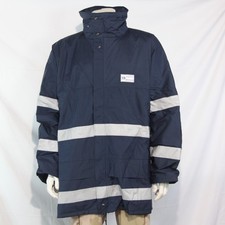 NEW Waterproof Padded Winter Jacket Spanish Water Board Rain Navy Blue (3878)